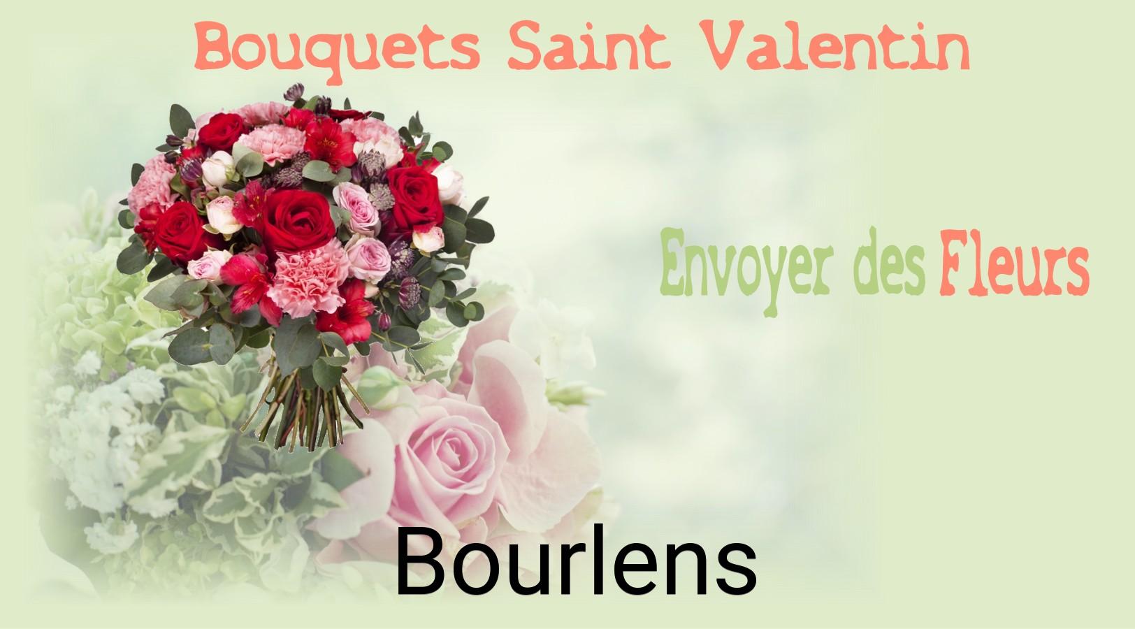 Roses de Saint-Valentin livrées à Bourlens